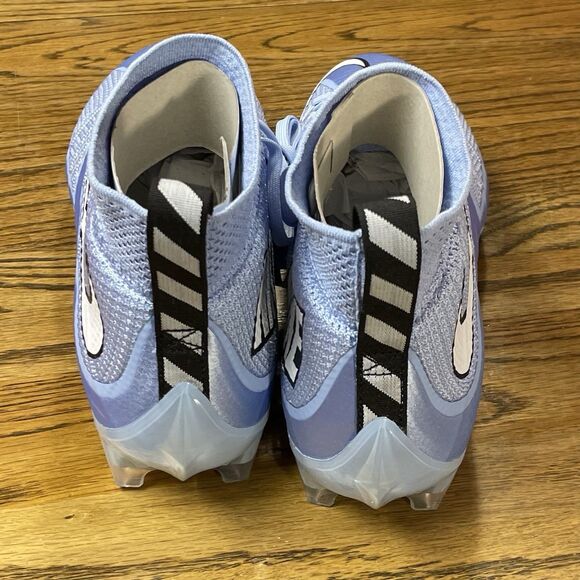 Nike Vapor Edge 360 Untouchable Men's Aluminum Football Cleats NEW Blue Silver - Picture 5 of 6